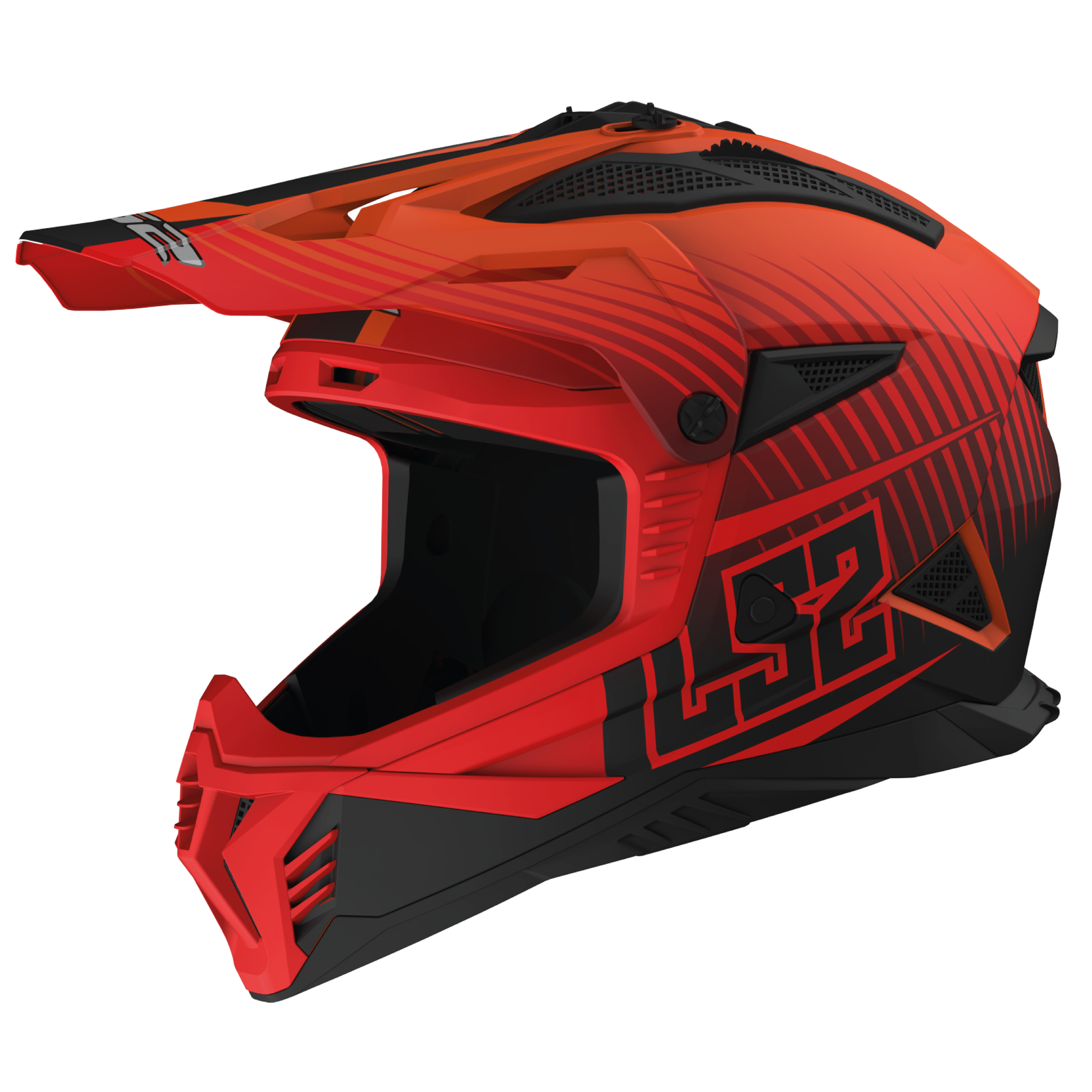 MX708 FAST II DUCK H-V ORANGE RED